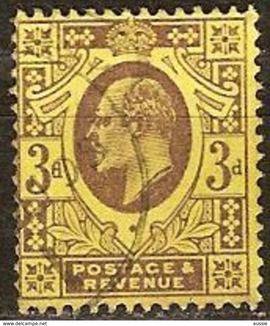 Grande Bretagne United Kingdom 1902-1910 Yvertn° 111 (o) Oblitéré Used Cote 11 Euro - Used Stamps
