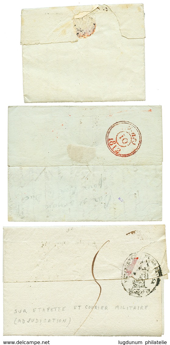 15 "BAR LE DUC" : 3 Lettres An 3 53 BAR-S-ORNAIN, 1812 53 BAR-S-ORNAIN Rouge, An 7 P.53.P BAR-S-ORNAIN. TTB. - 1801-1848: Vorläufer XIX