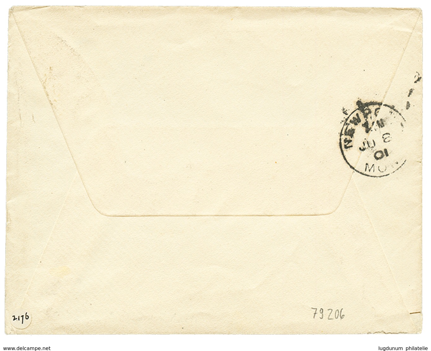 222 CRETE : 1901 LEVANT 1p S/ 25c SAGE Obl. CANDIE Sur Enveloppe Pour L' ANGLETERRE. Superbe. - Other & Unclassified