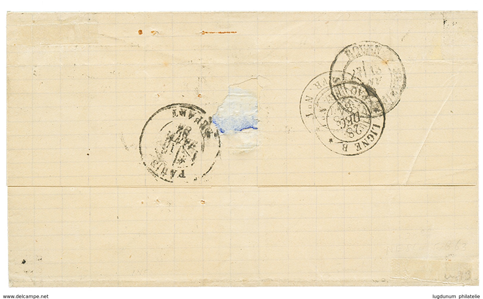 374 GUADELOUPE : 1881 CG Mixte 5c CERES + 20c ALPHEE DUBOIS Sur Lettre De POINTE-A-PITRE Pour ROUEN. TB. - Sonstige & Ohne Zuordnung