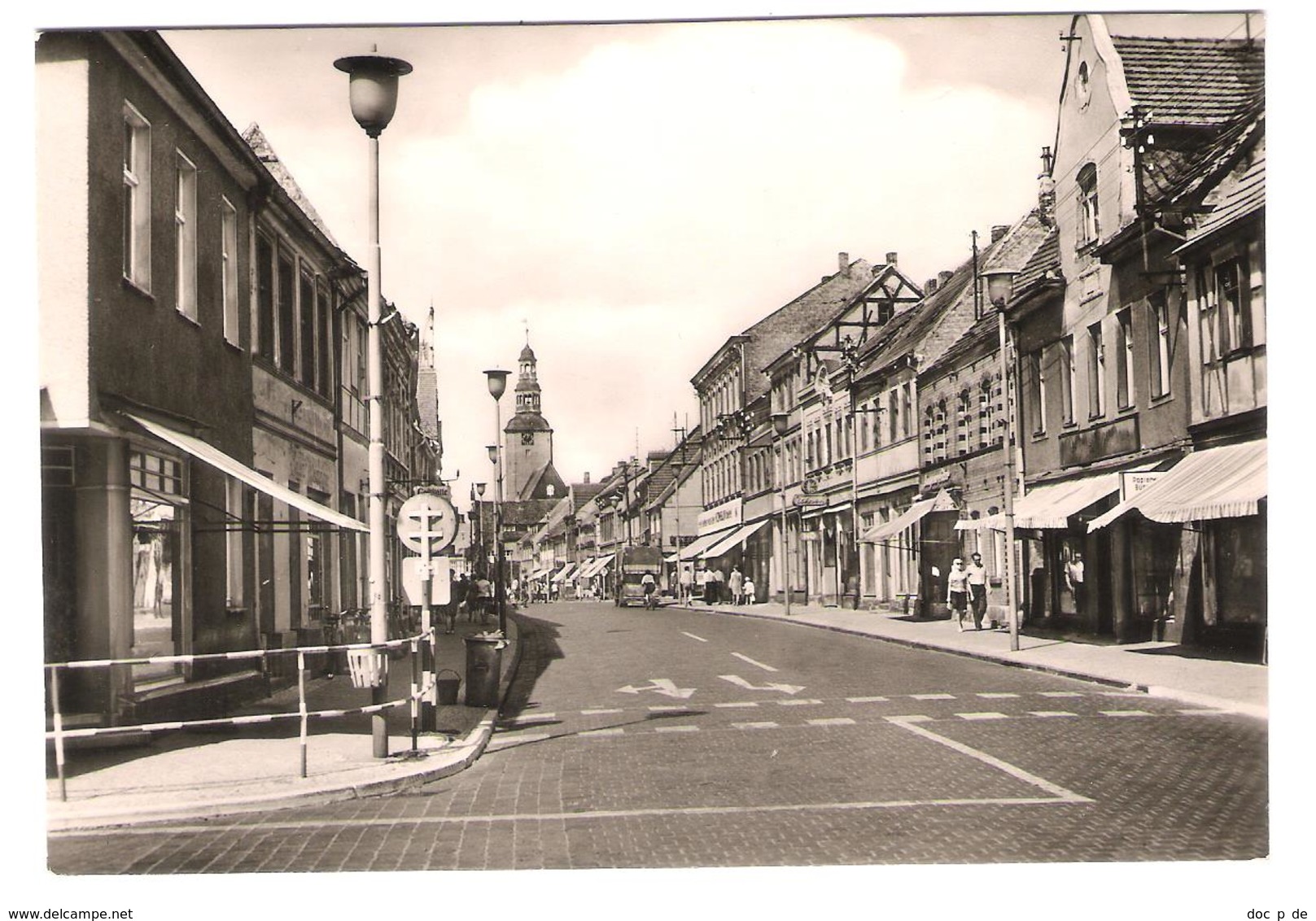 Deutschland - Gardelegen - Ernst Thälmann Strasse - Strassenansicht - Gardelegen