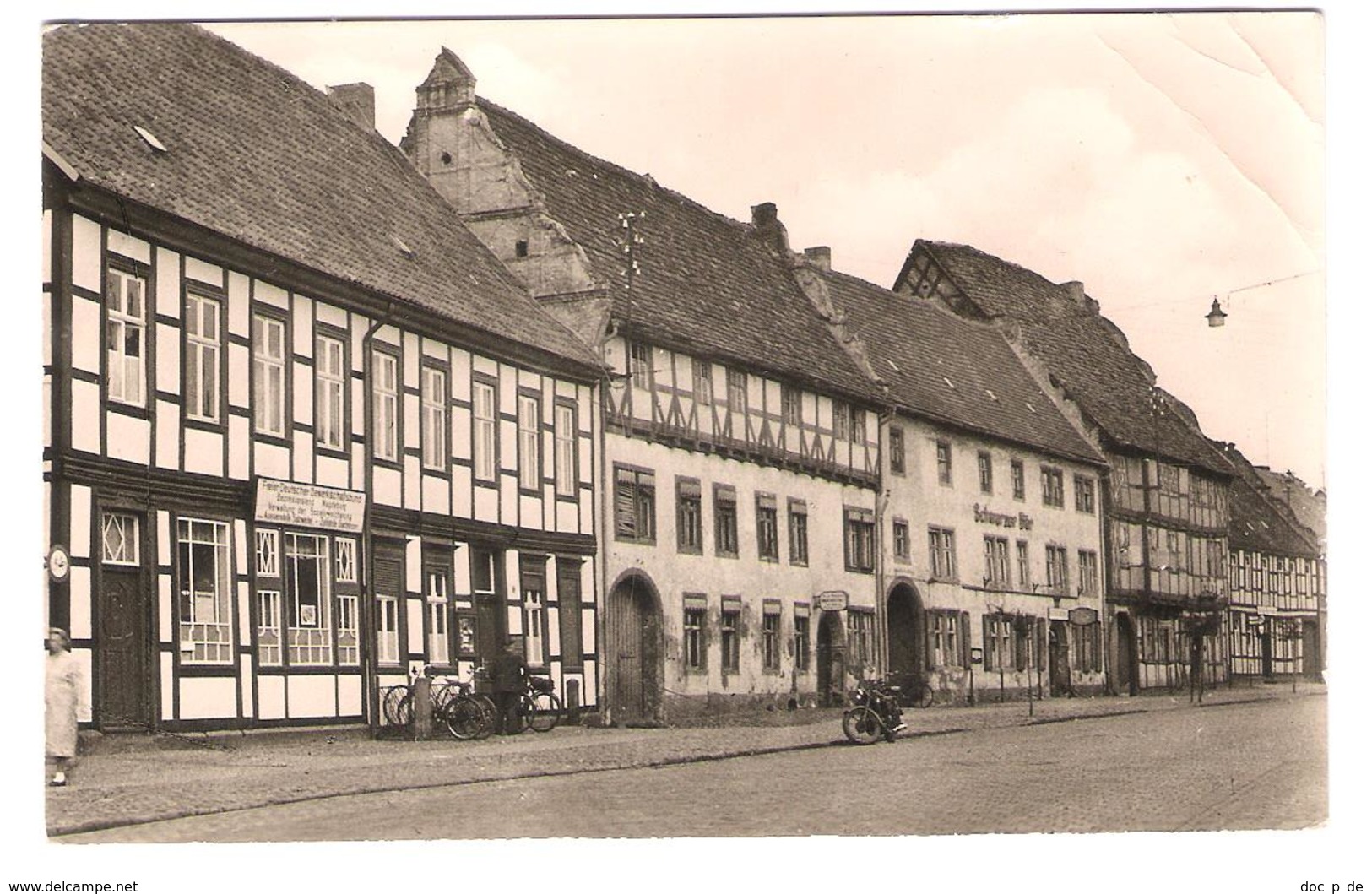 Deutschland - Gardelegen - Sandstrasse - Alte Strassenansicht - Gardelegen