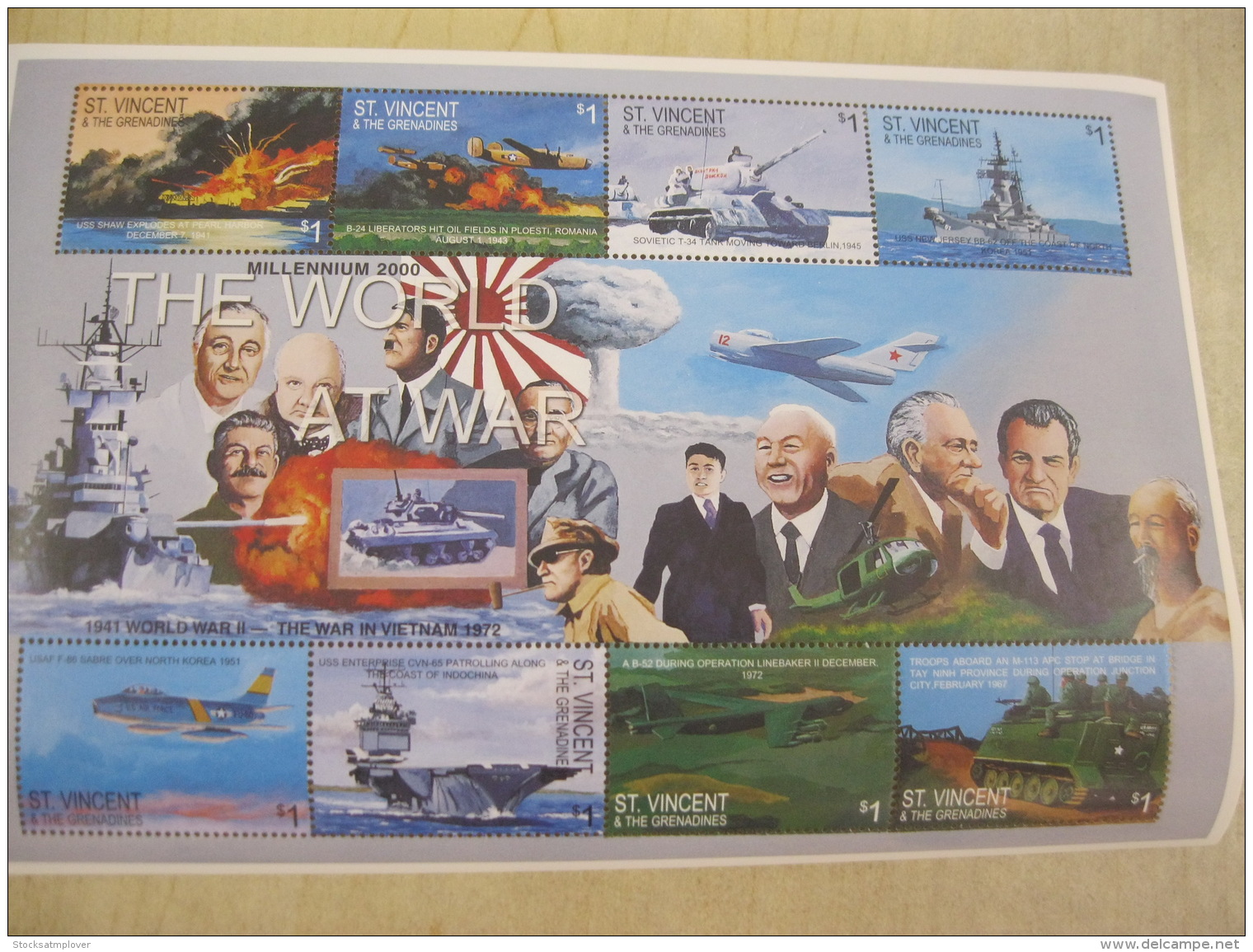 St. Vincent &amp; The Grenadines WWII World War Two  I201804 - St.Vincent & Grenadines