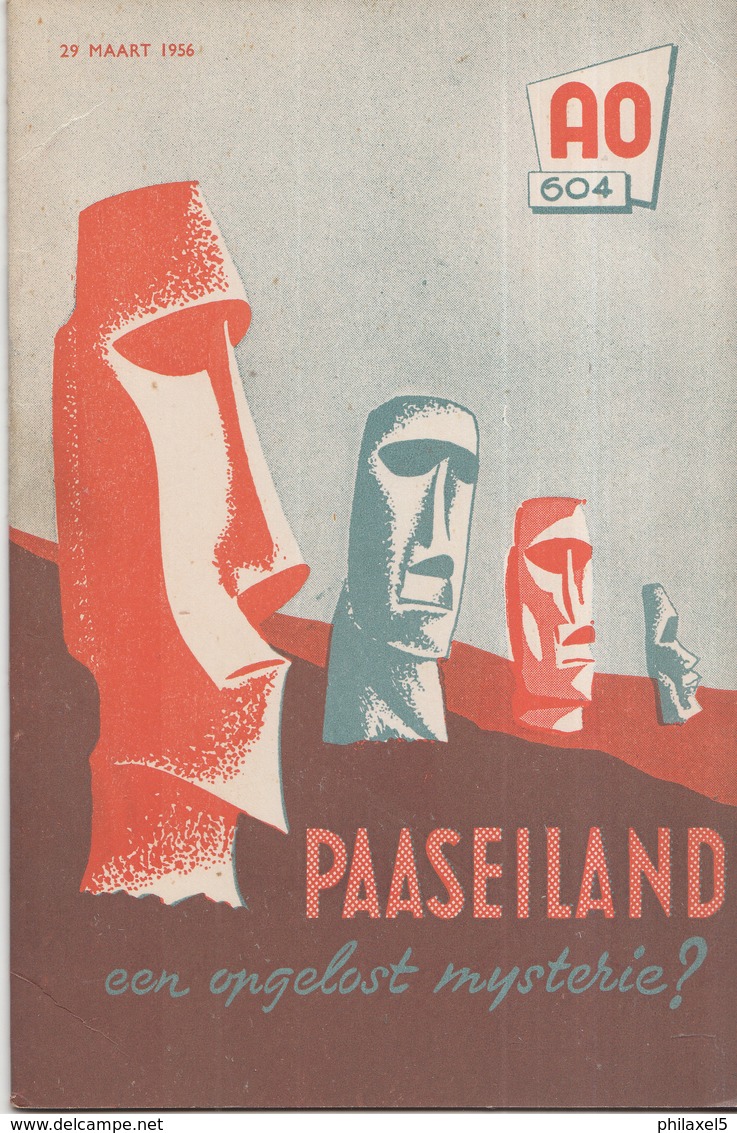 AO-reeks Boekje 604 - Ferdinand Van Leeuwen: Paaseiland Een Opgelost Mysterie? - 29-03-1956 - Geschiedenis