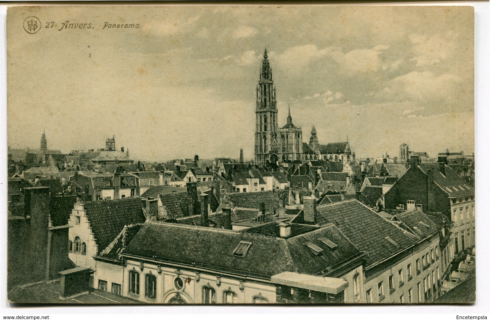 CPA - Carte Postale - Belgique - Anvers - Panorama - 1913 (CP2365) - Antwerpen