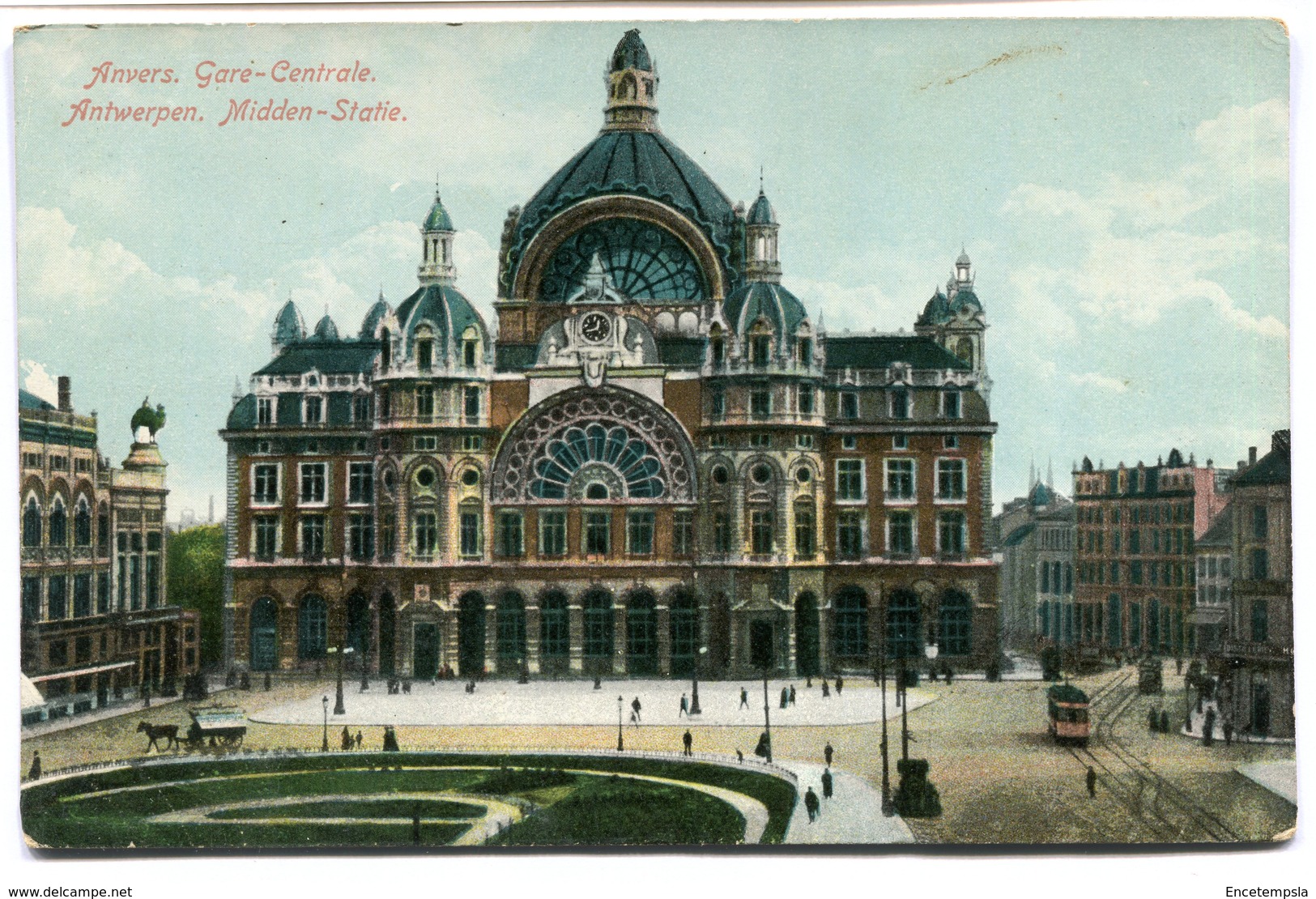 CPA - Carte Postale - Belgique - Anvers - Gare Centrale (CP2368) - Antwerpen