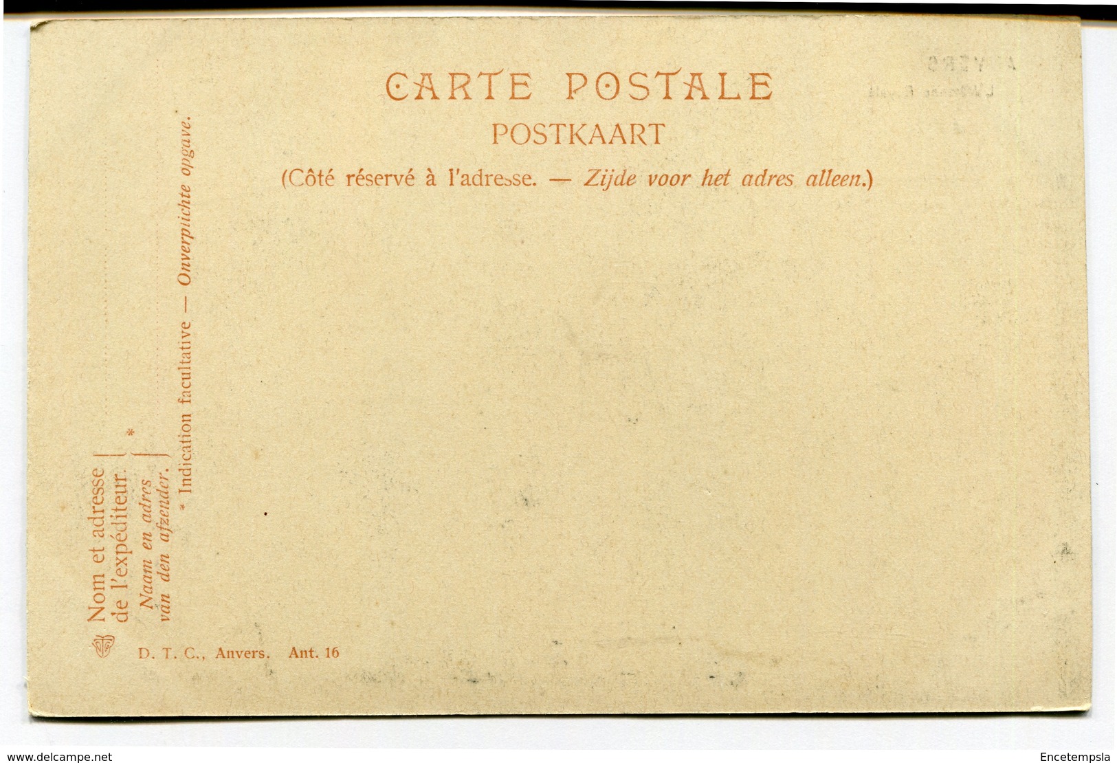 CPA - Carte Postale - Belgique - Anvers - L'Athénée Royale (CP2369) - Antwerpen