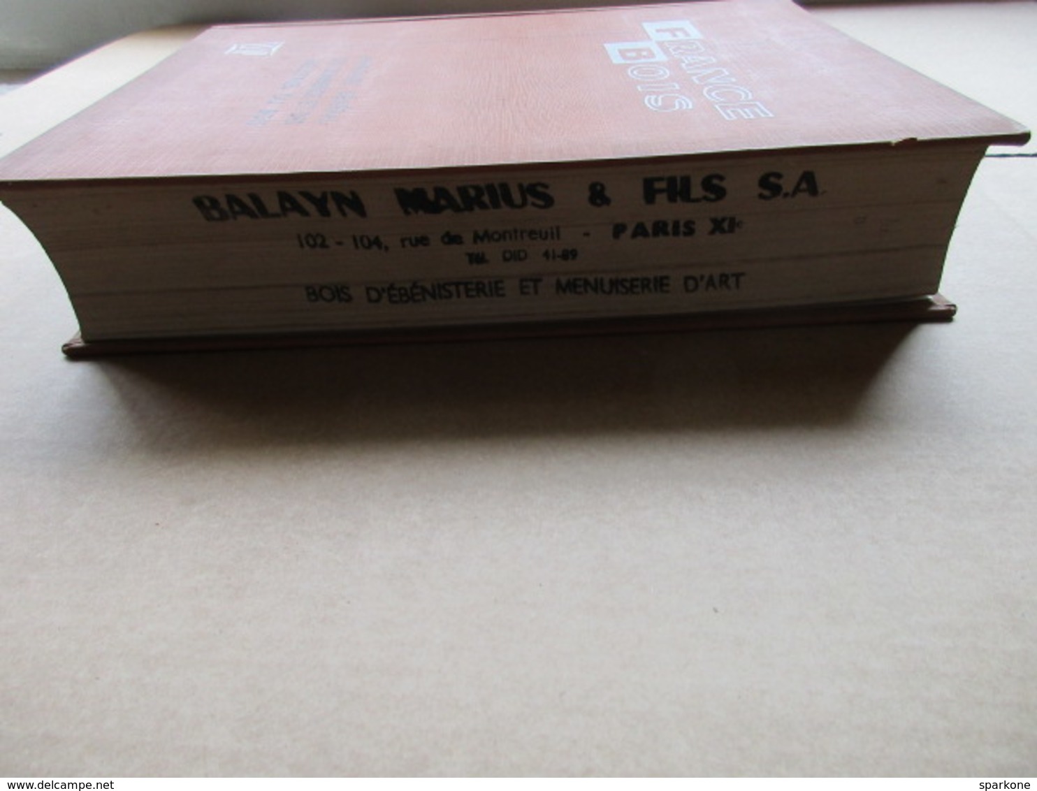 Annuaire Général Du Commerce Et Des Industries Du Bois / Ufap / 1961 - 1962 - Annuaires Téléphoniques