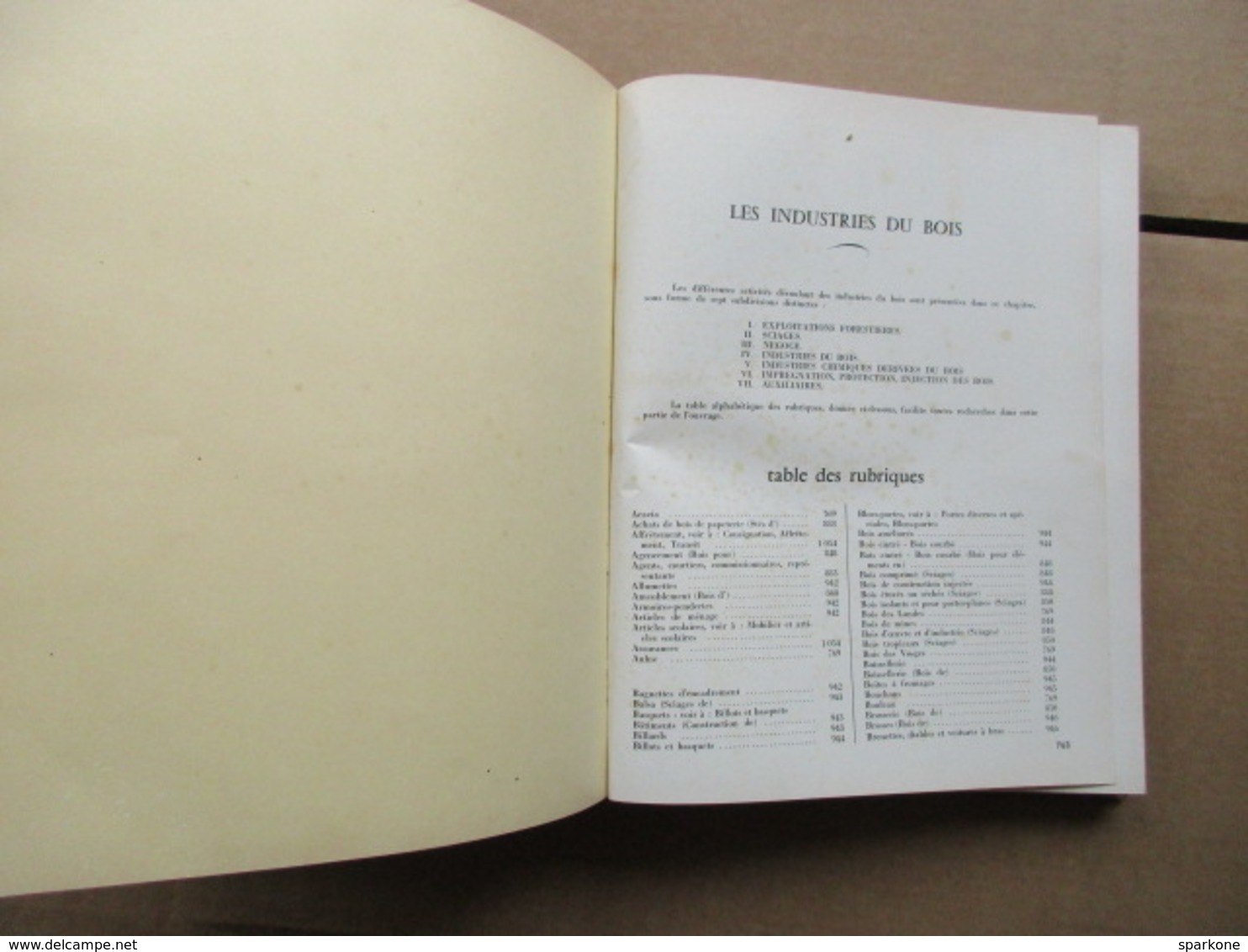 Annuaire général du Commerce et des industries du Bois / Ufap / 1961 - 1962