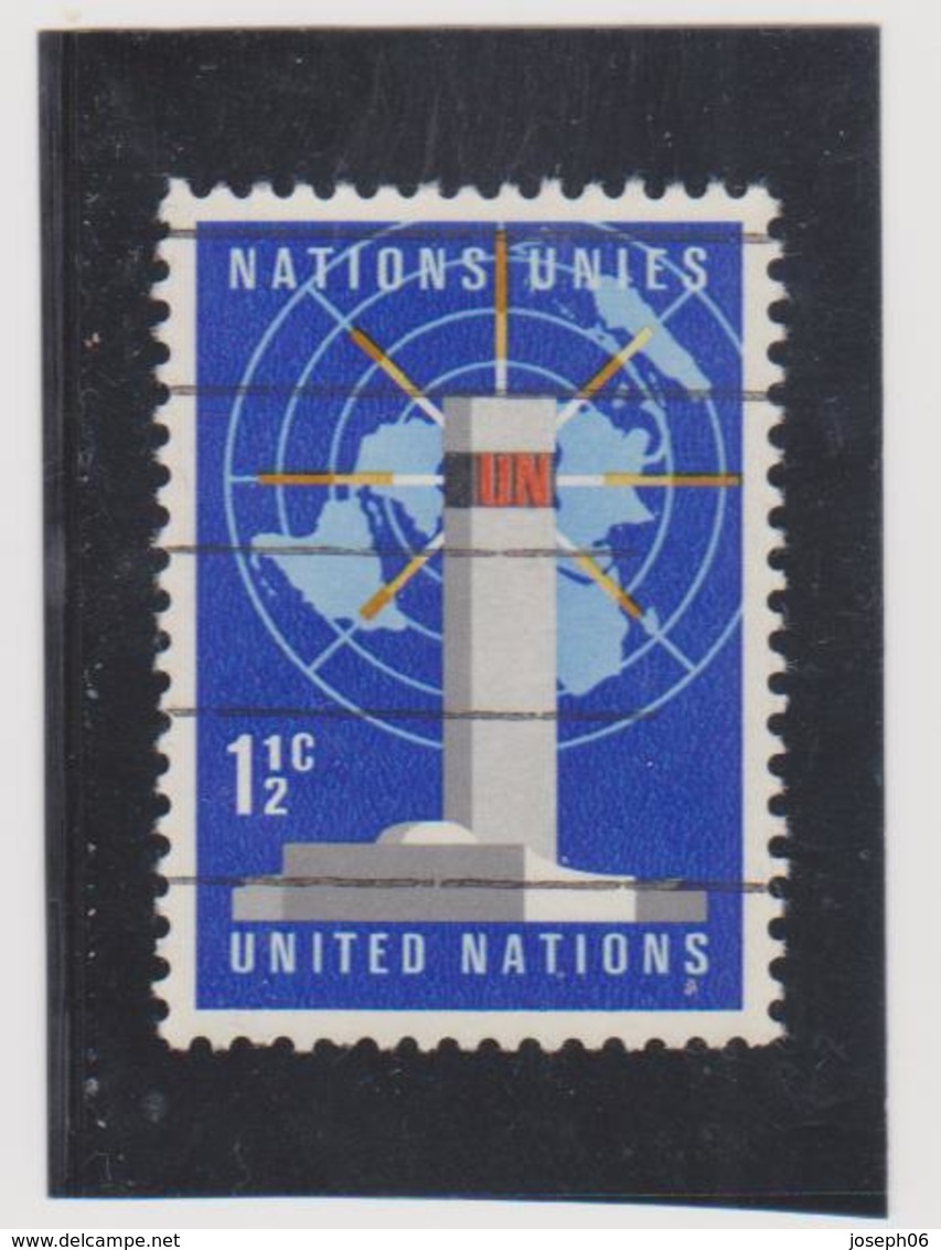 NATIONS  UNIES   1967  New York  Y.T. N° 159  Oblitéré - Used Stamps