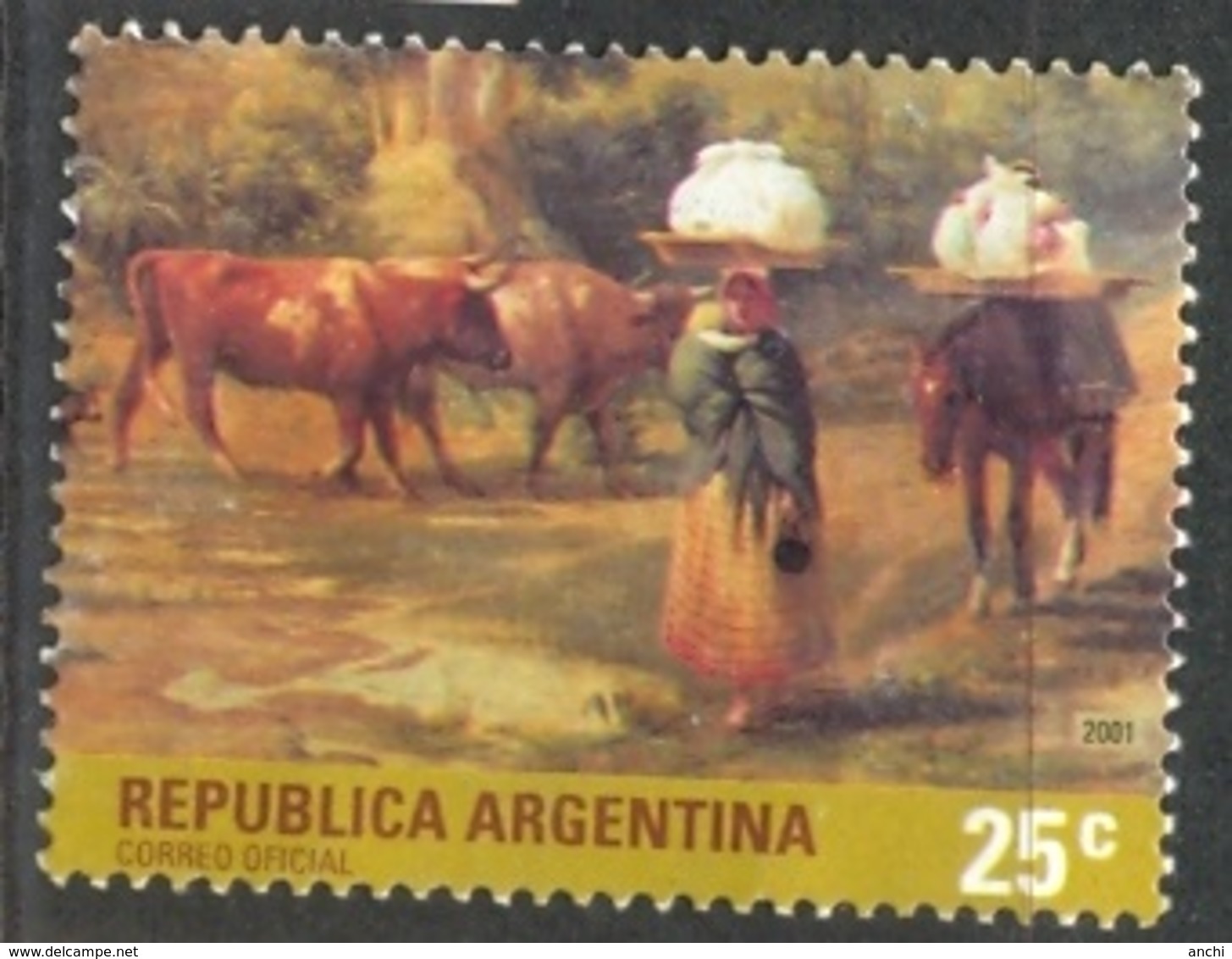 Argentina. 2001. Mint From Block 76. - Gebruikt