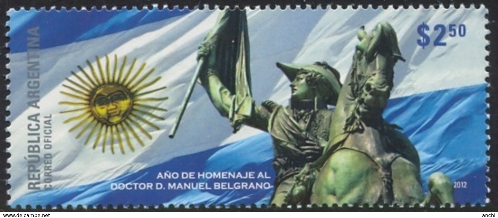 Argentina. 2012. Mint Michel 3448. - Unused Stamps