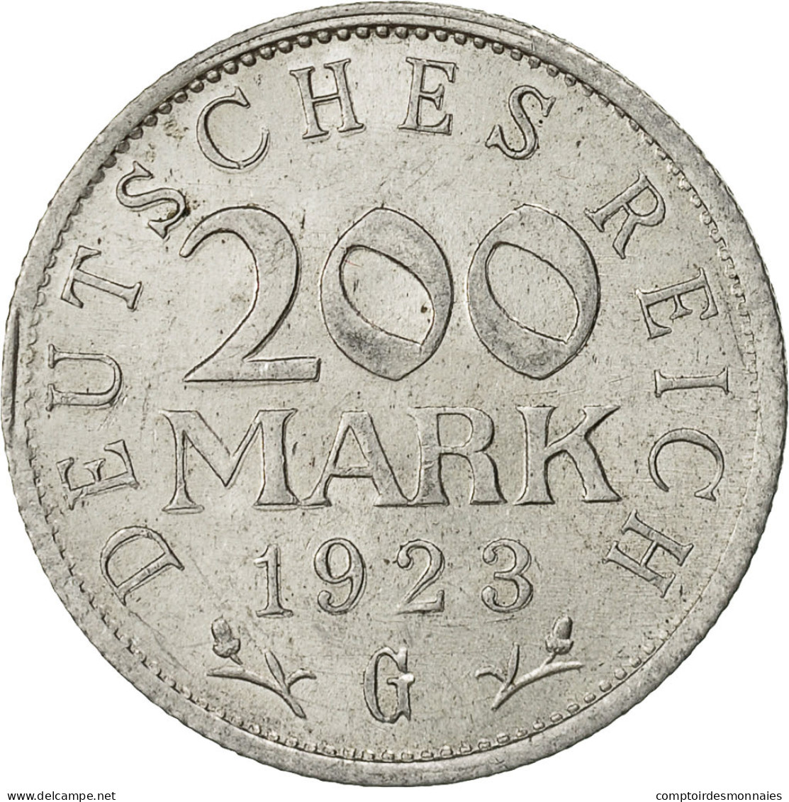Monnaie, Allemagne, République De Weimar, 200 Mark, 1923, Karlsruhe, SUP - 200 & 500 Mark