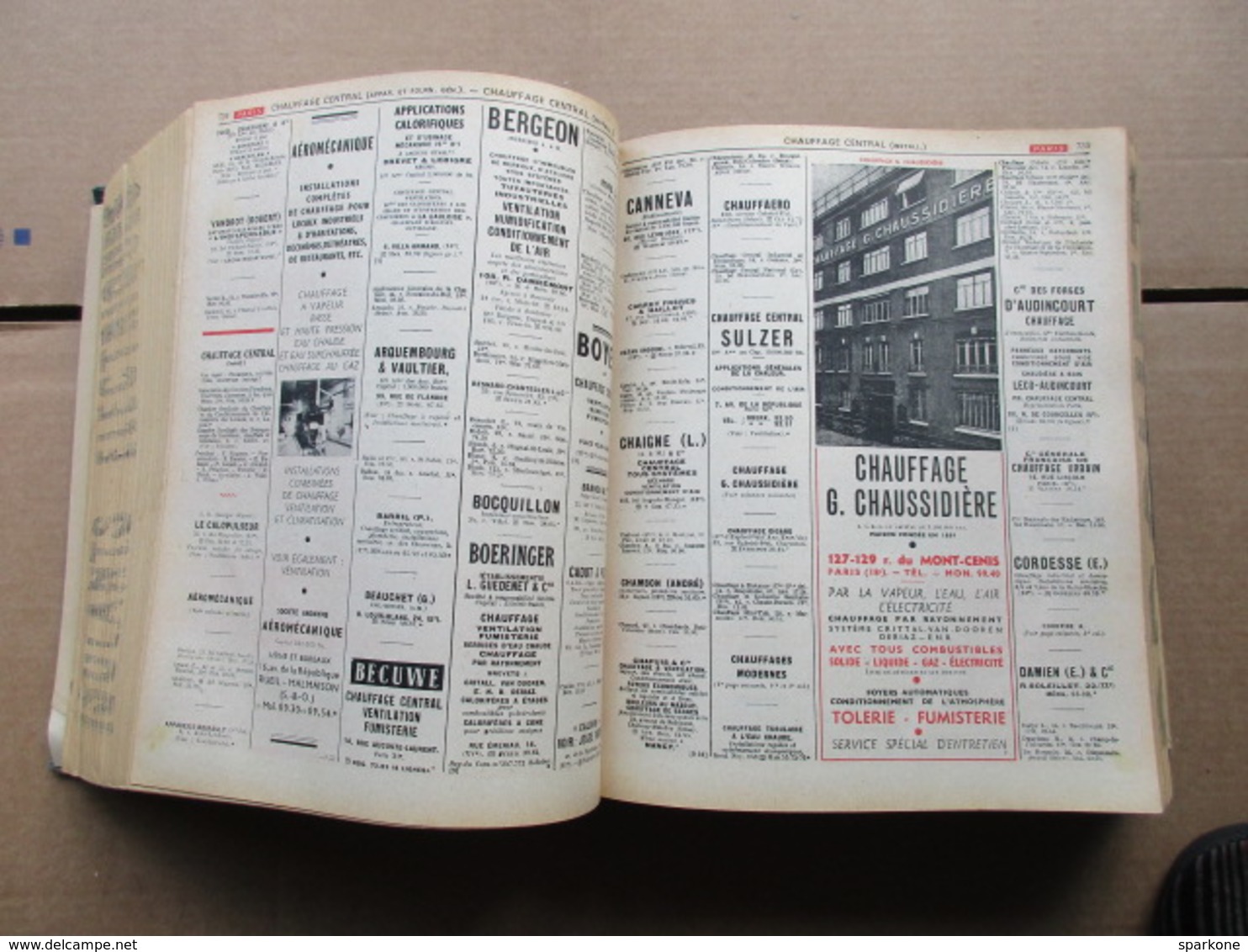 Annuaire du Commerce / Didot-Bottin / Tome I / Professions Paris A à M de 1947