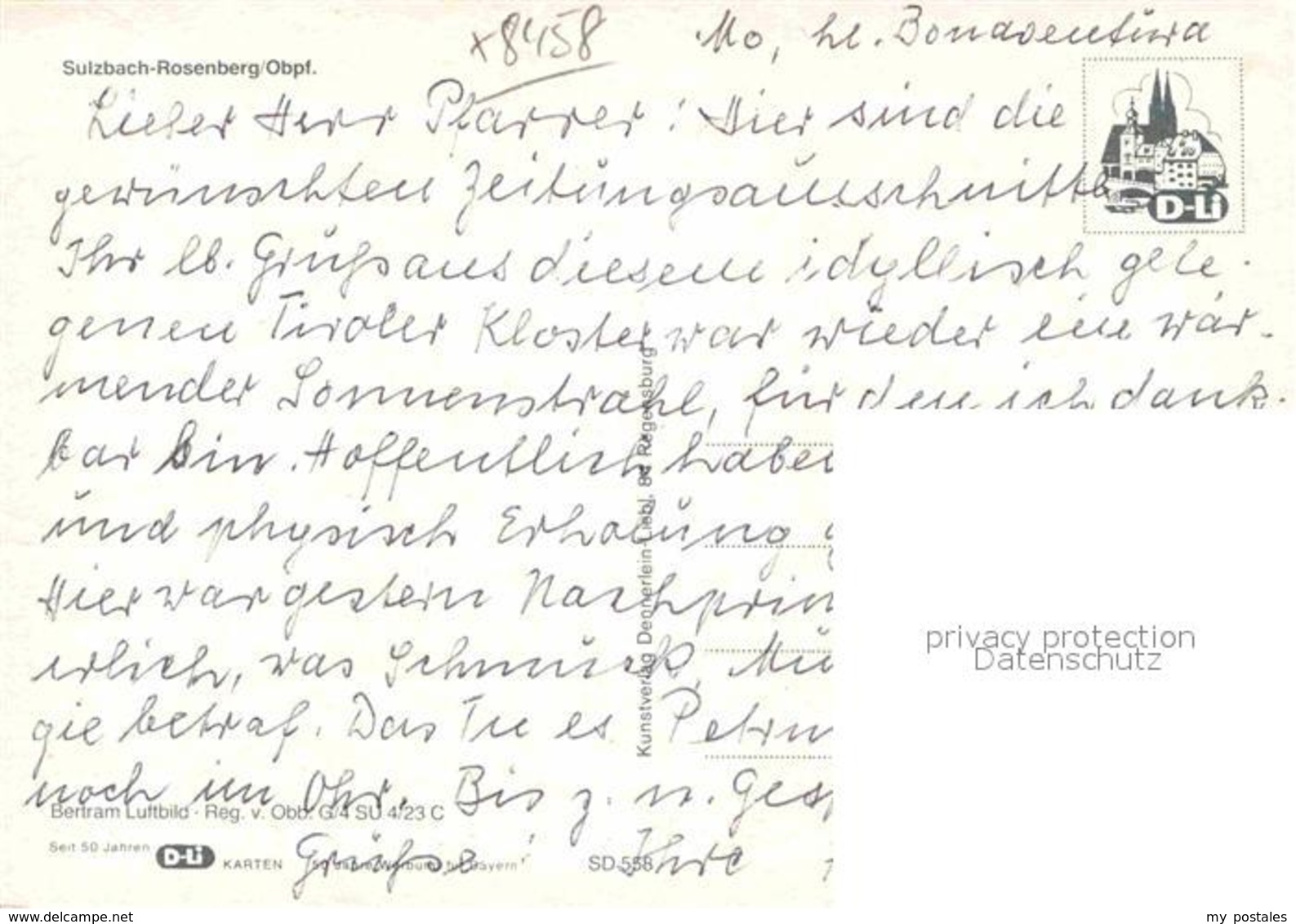 42808383 Sulzbach-Rosenberg Fliegeraufnahme Sulzbach-Rosenberg - Sulzbach-Rosenberg