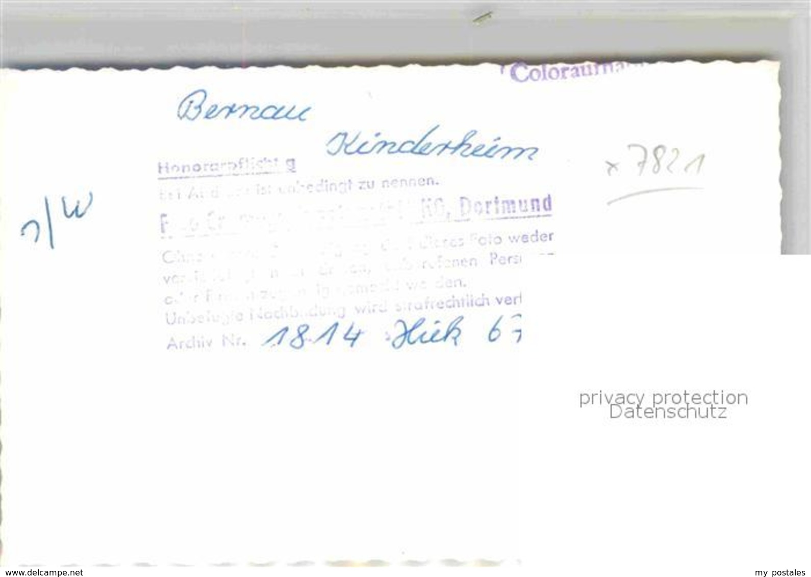 42809575 Bernau Schwarzwald Kinderheim Speisesaal Bernau Im Schwarzwald - Bernau