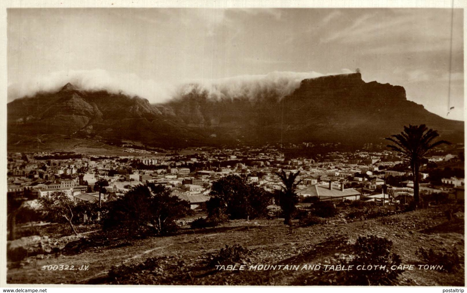 Table Mountain And Table Cloth, Cape Town  Sudafrica , SOUTH AFRICA , Afrique Du Sud - Sudáfrica