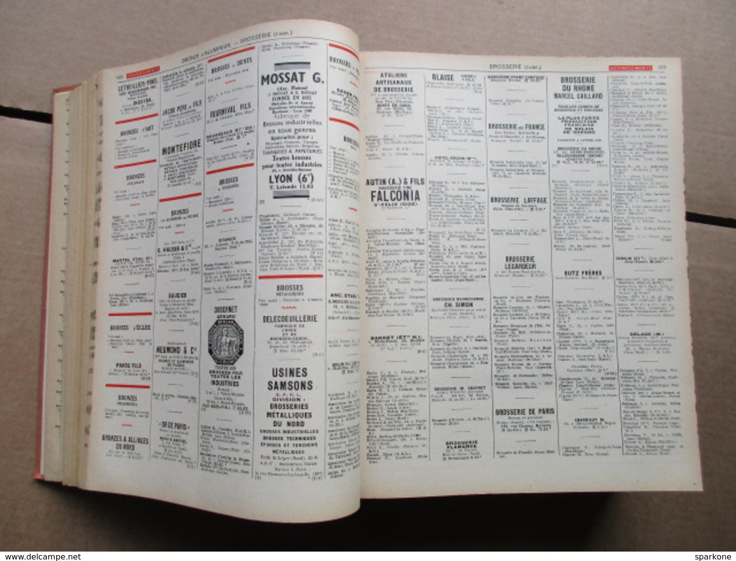 Annuaire du Commerce / Didot-Bottin / Professions Départements de 1951