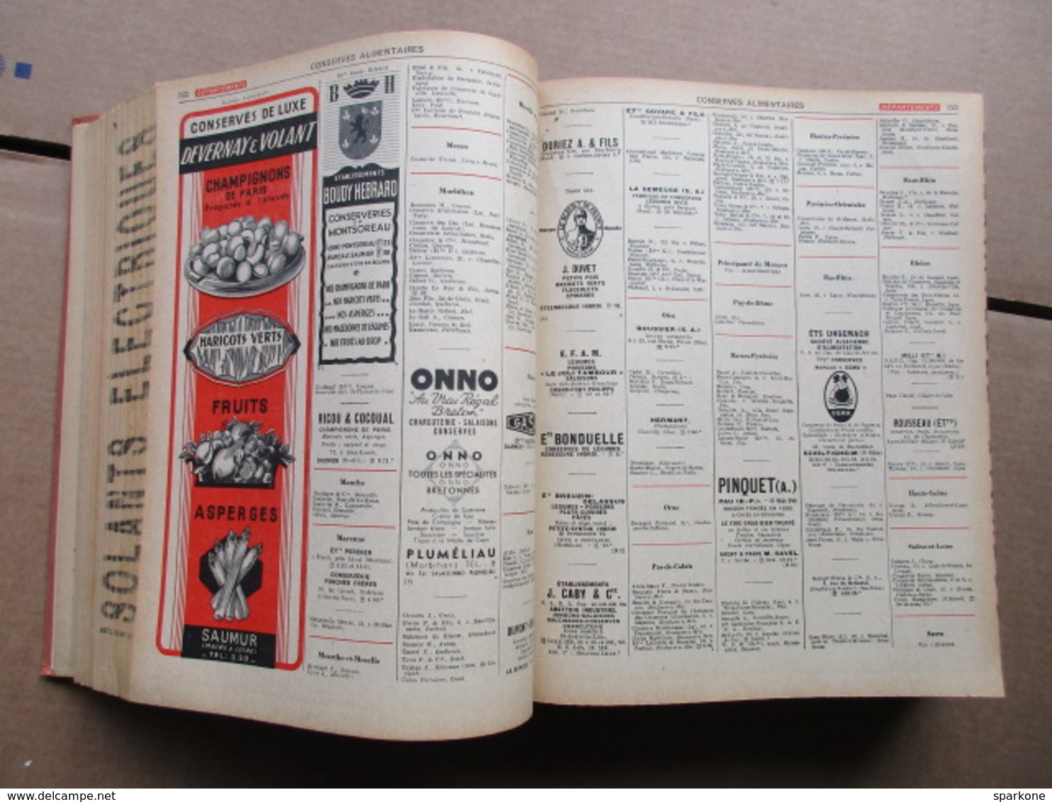 Annuaire du Commerce / Didot-Bottin / Professions Départements de 1951