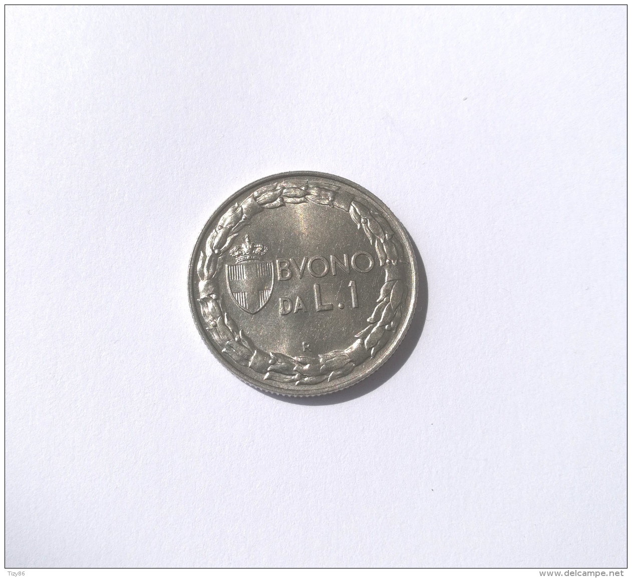 Regno D'Italia - Buono 1 Lira 1922 FDC - 1 Lira