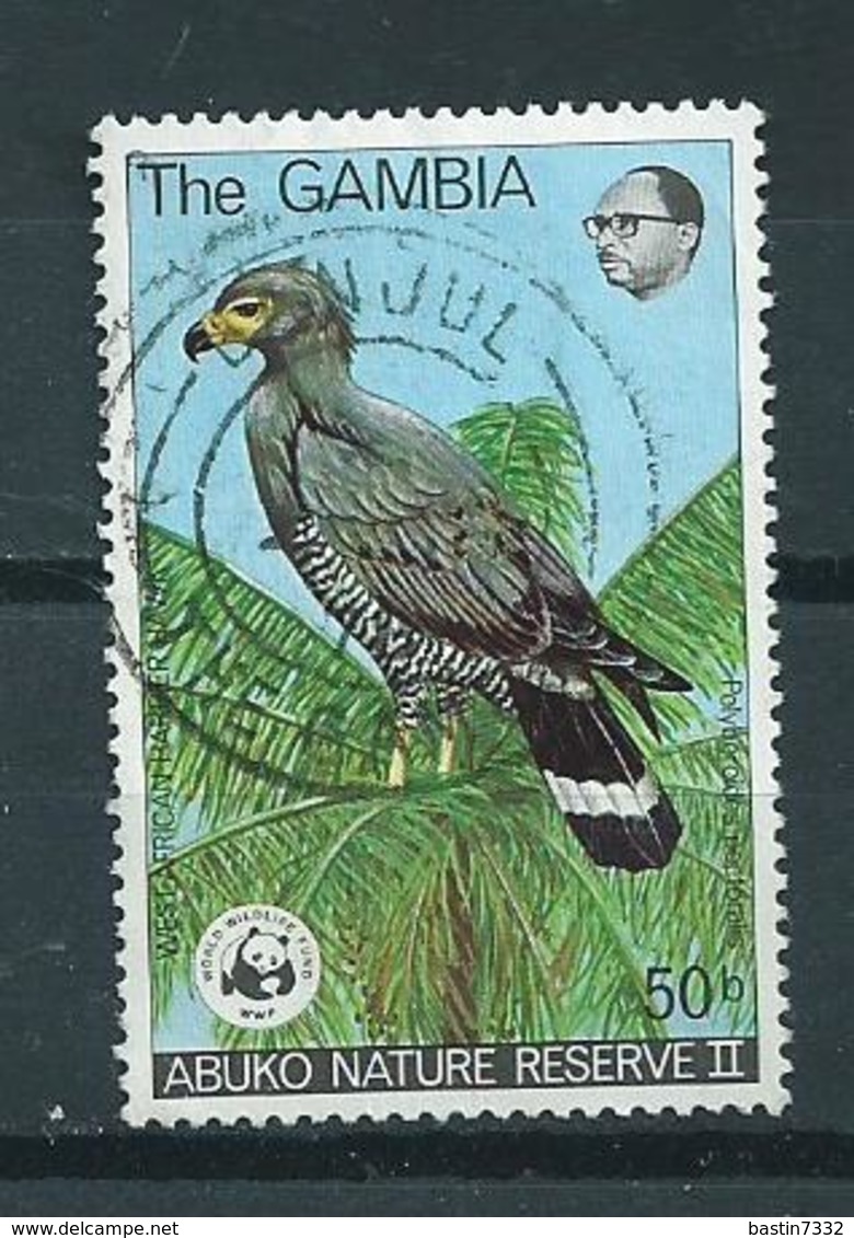 1978 Gambia Birds Of Prey,birds,vögel,WWF Used/gebruikt/oblitere - Gambia (1965-...)