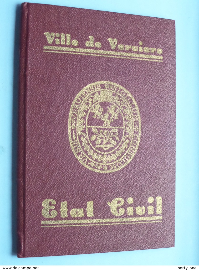 Carnet De MARIAGE Ville De VERVIERS Etat Civil ( LEJEUNE T. 1883 & BILLEN M. 1902 ) 1/9/1951 ( Details Zie Foto ) ! - Non Classés