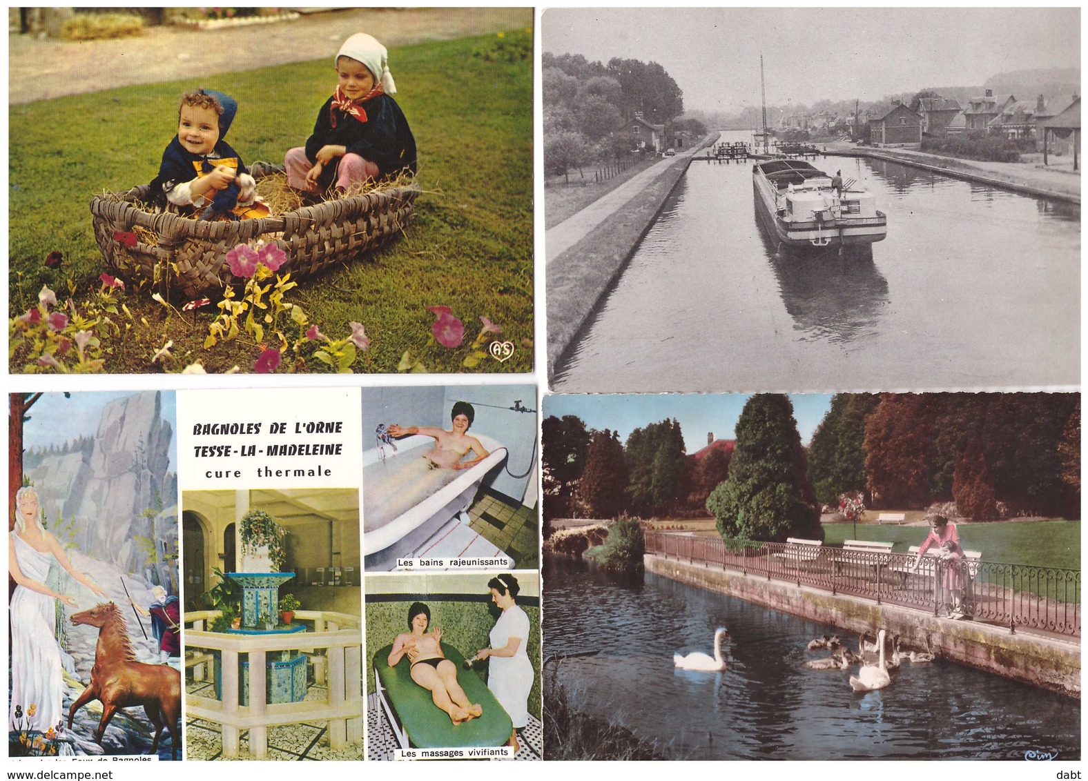 lot 910 cartes postales de France  , toutes les cartes scannées sont incluses