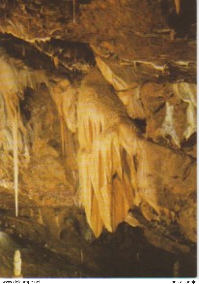 (COV99) MORAVSKY KRAS. GROTTE DE LA PUNKVA. CAVE . LES AMANTS ... UNUSED - República Checa