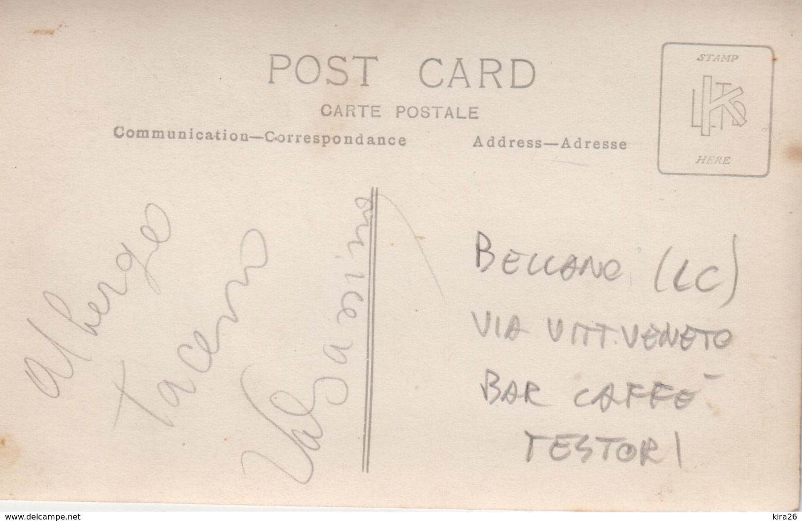 Bellano Lecco Via Vittorio Veneto Bar Caffè Testori Auto Epoca Animata Fotografica - Altri & Non Classificati