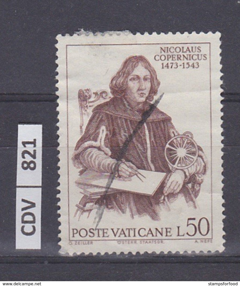 VATICANO   1973	Copernico L. 130 Usato - Used Stamps