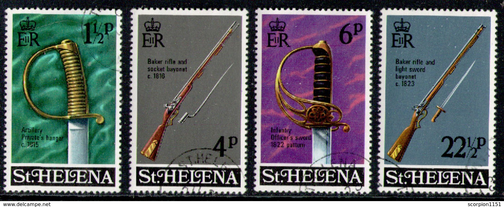 SAINT HELENA ISLAND 1971 - Set Used - Sainte-Hélène