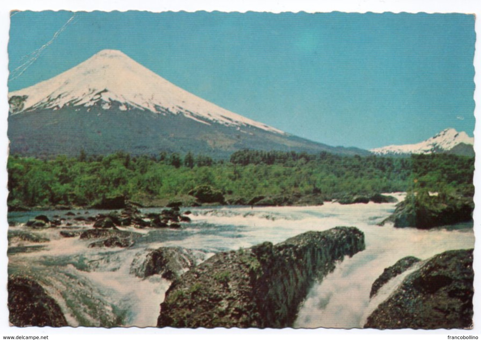 CHILE - SALTOS DEL RIO PETROHUE - JUNTO AL VOLCAN OSORNO - Cile