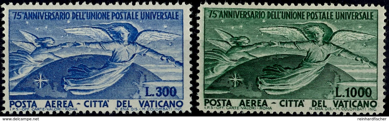 7353 1949, 300 L. Und 1000 L. Flugpost, Tadellos Postfrisch, Katalog: 161/62 ** - Other & Unclassified