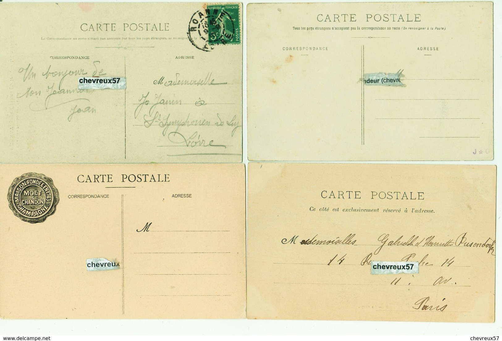 LOT 5 - VILLES ET VILLAGES DE FRANCE - 30 cpa - Diverses Régions