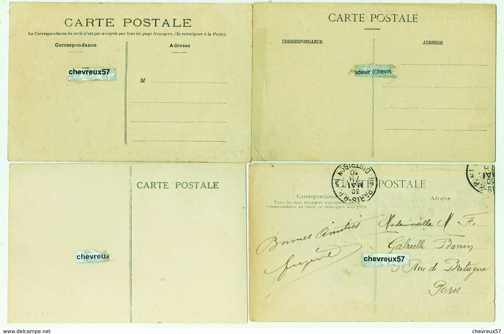 LOT 5 - VILLES ET VILLAGES DE FRANCE - 30 cpa - Diverses Régions