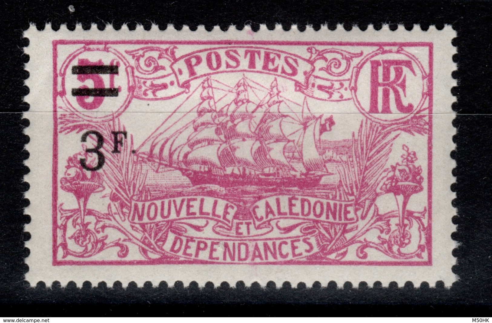 Nlle Calédonie - YV 136 N* Cote 3 Euros - Unused Stamps