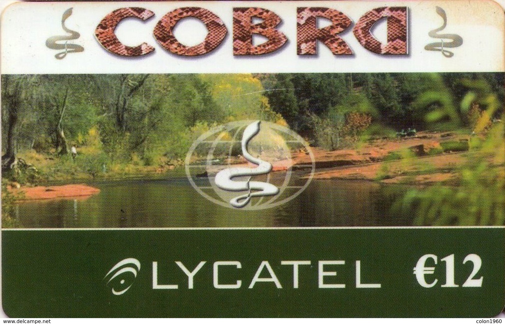 HOLANDA (PREPAGO). Cobra. 12/07. NL-PRE-LYC-0004C. (011) - Cartes GSM, Prépayées Et Recharges