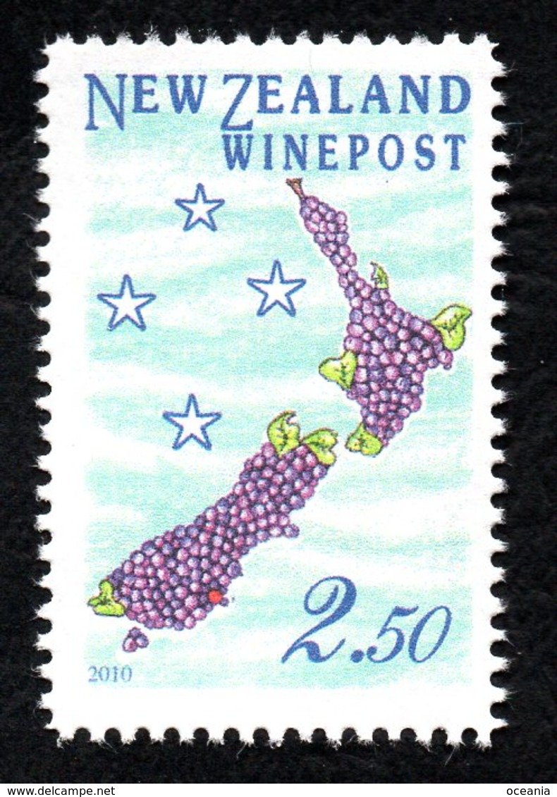 New Zealand Wine Post Map/grapes - Andere & Zonder Classificatie