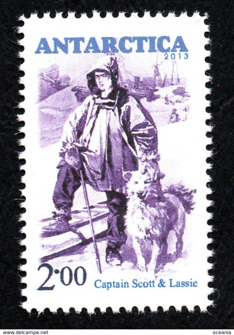 Antarctica Post nine various years.(nine stamps- take a look).