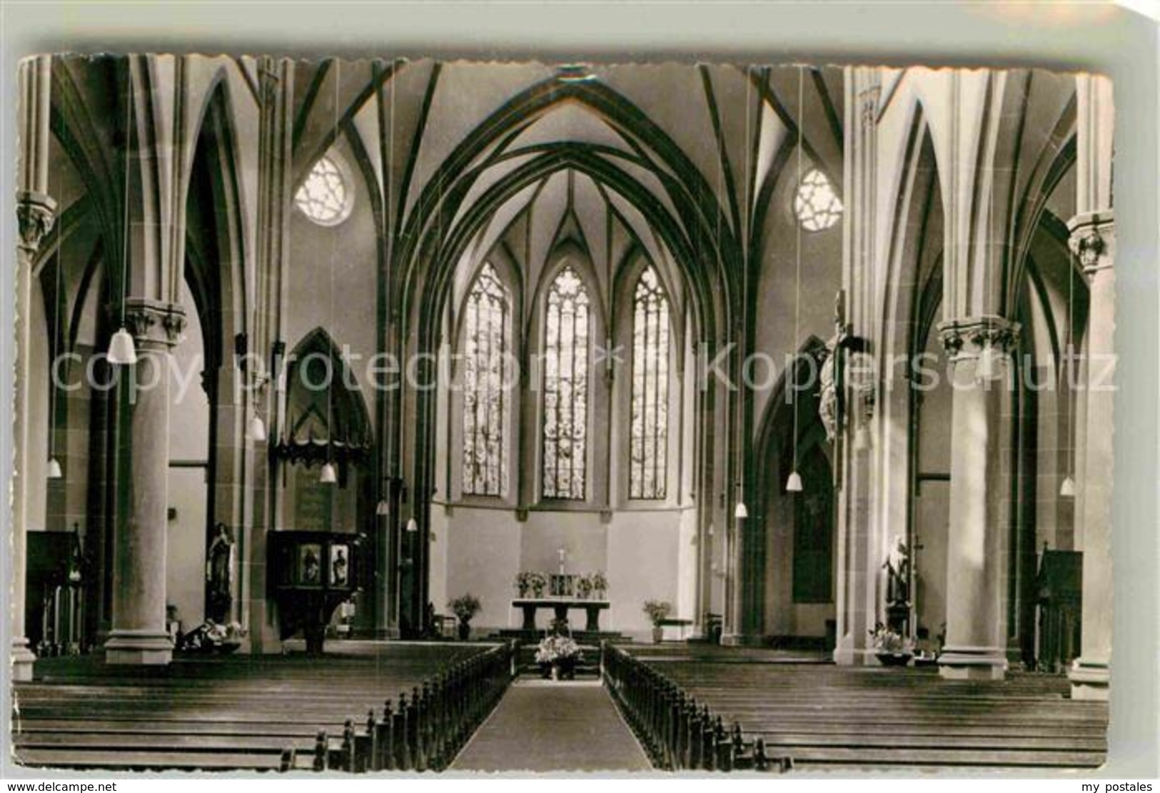 42854053 Buehl Baden Kath Kirche Inneres Buehl - Buehl