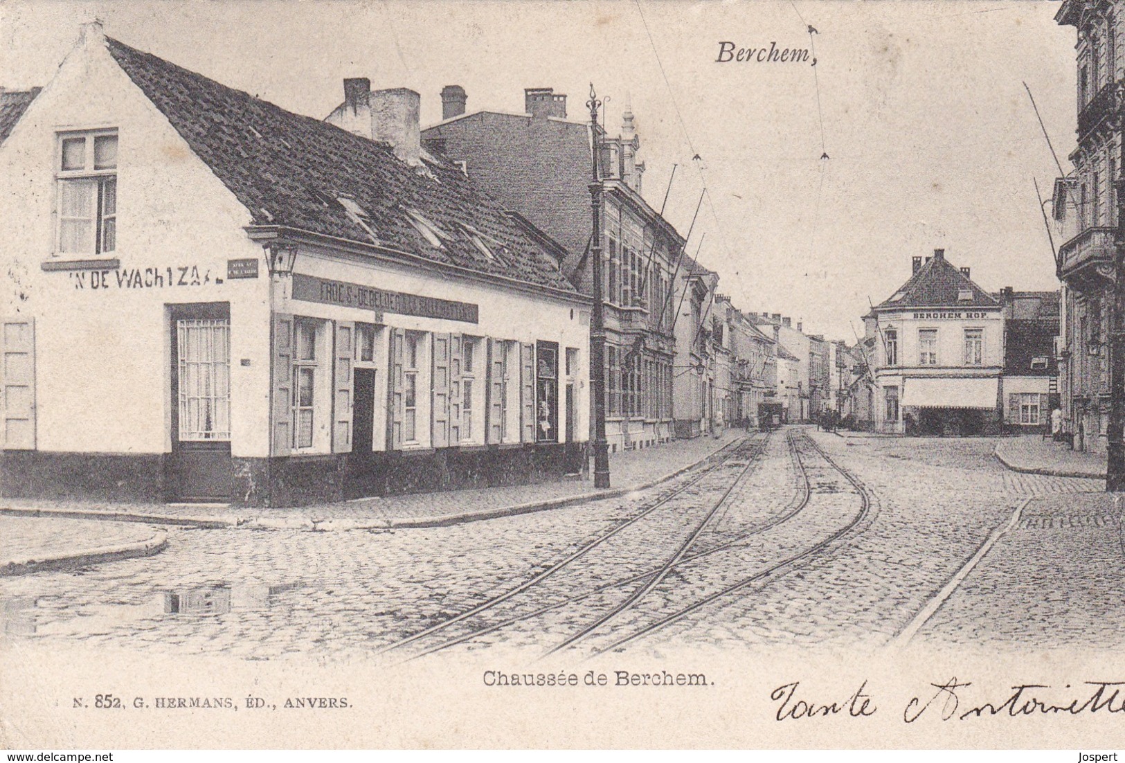 Berchem, Chaussee De Berchem,, 2 Scans - Autres & Non Classés