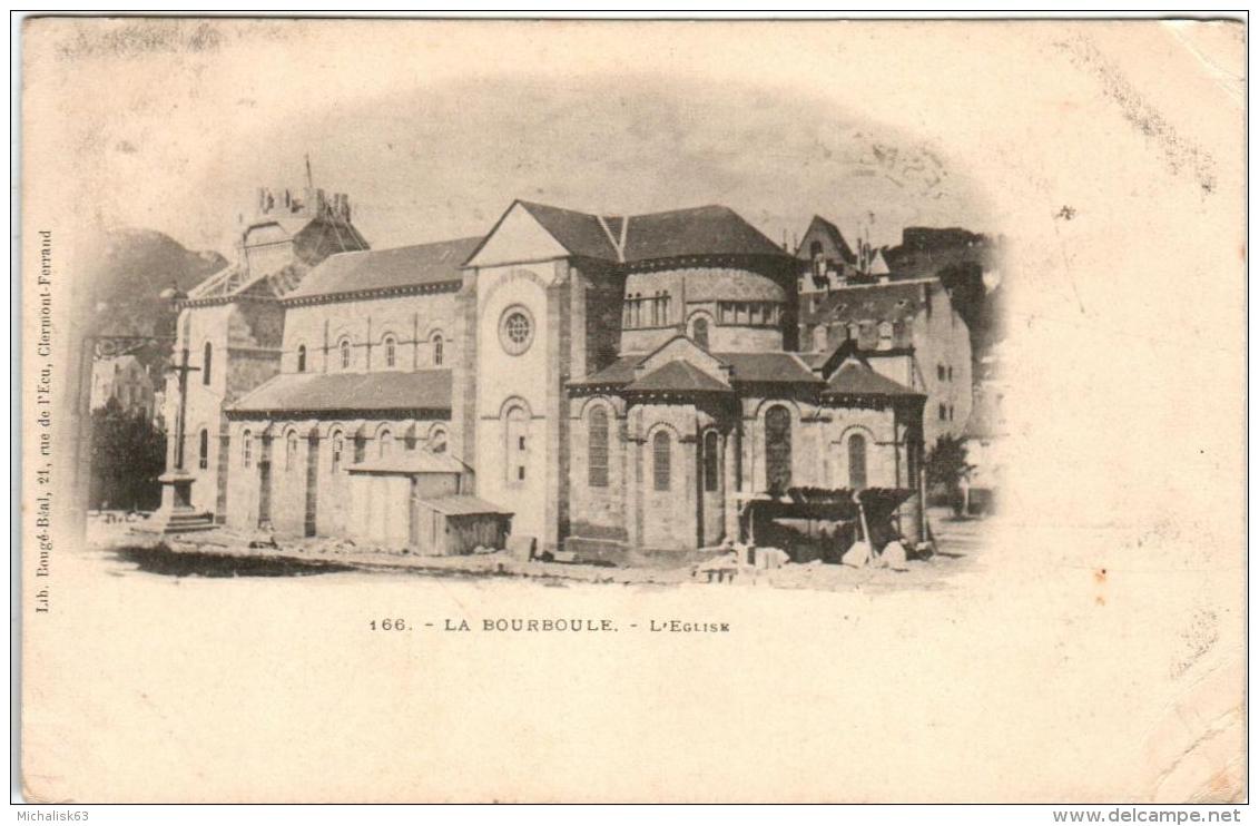 5THPS 917 CPA - LA BOURBOULE - L'EGLISE - La Bourboule