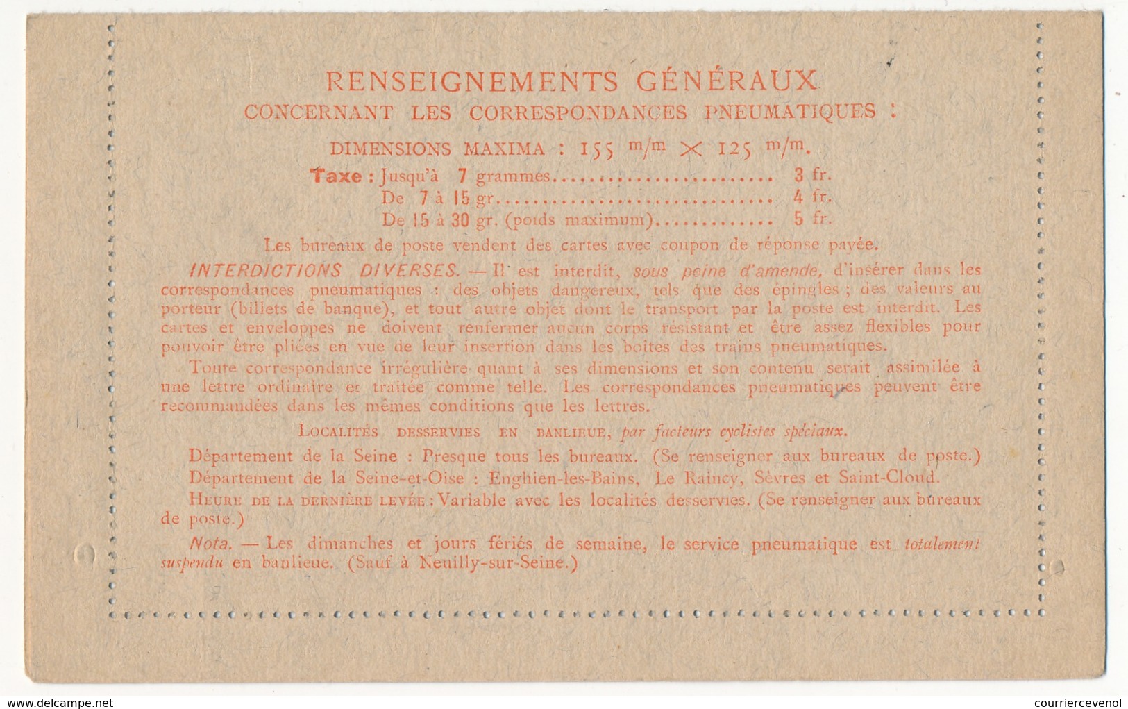 FRANCE - CL Pneumatique 3F Chaplain + Affr. Complémentaire Gandon - Neuve - Pneumatici