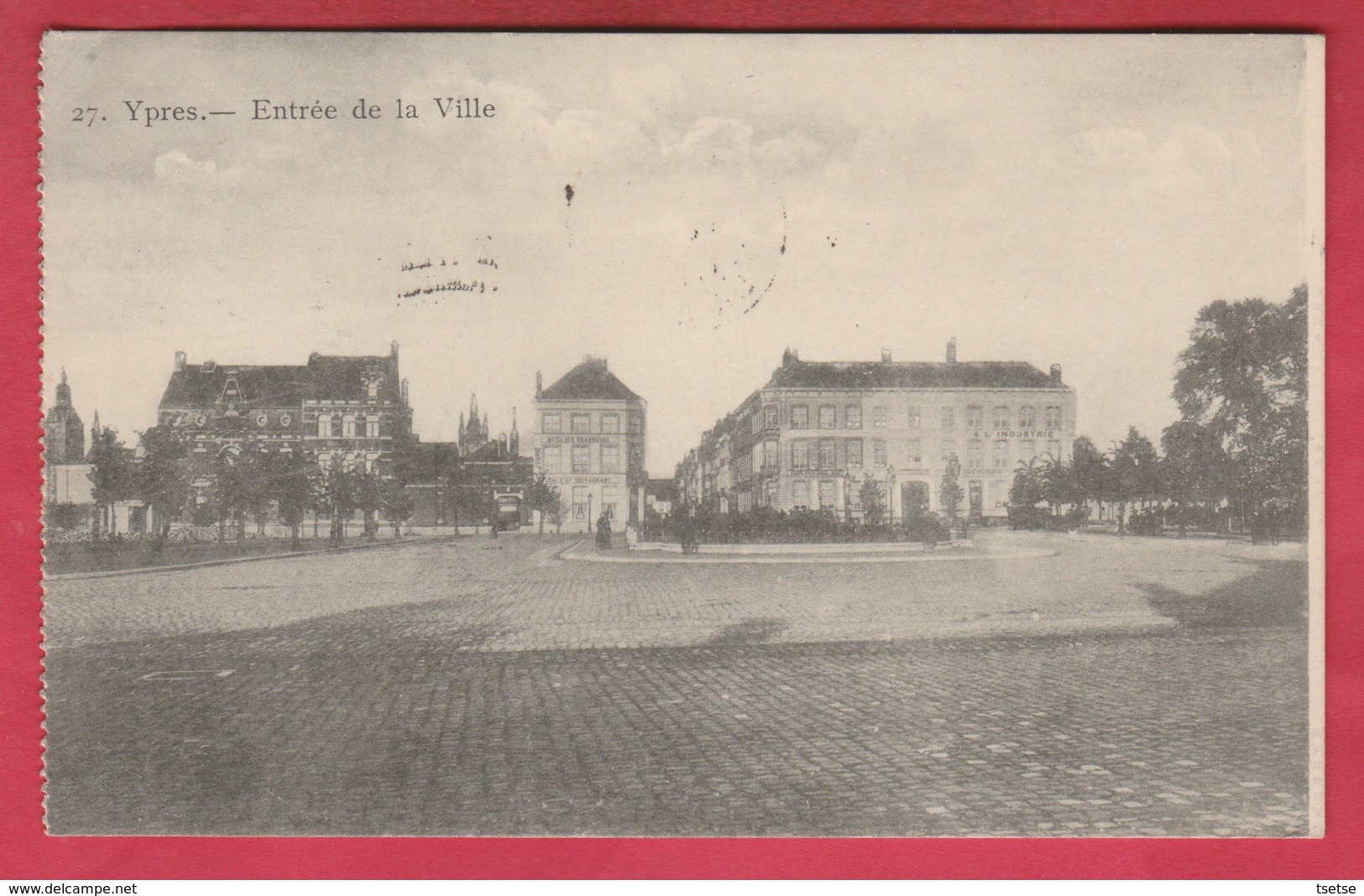 Ieper / Ypres - Entrée De La Ville - 1925 ( Verso Zien ) - Ieper