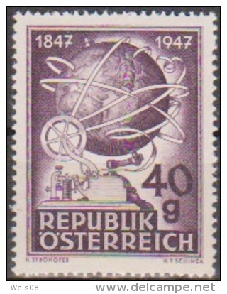 Österrreich 1947: "100 Jahre Telegraphie" Postfrisch Luxus (s. Foto) - Nuovi