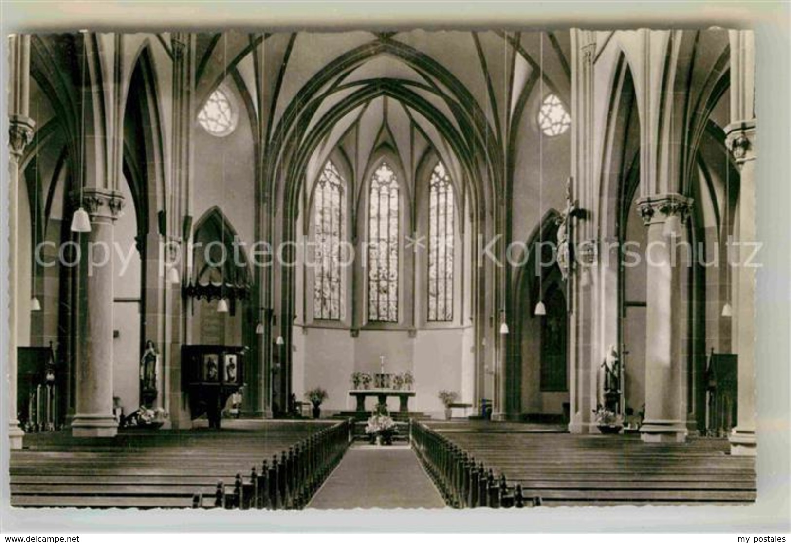 42854094 Buehl Baden Kath Kirche Inneres Buehl - Buehl