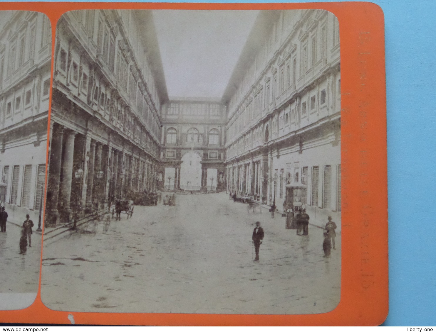 FIRENZE - FLORENCE () Stereo Photo Maison Giacomo Brogi ( Voir Photo Pour Detail ) ! - Photos Stéréoscopiques