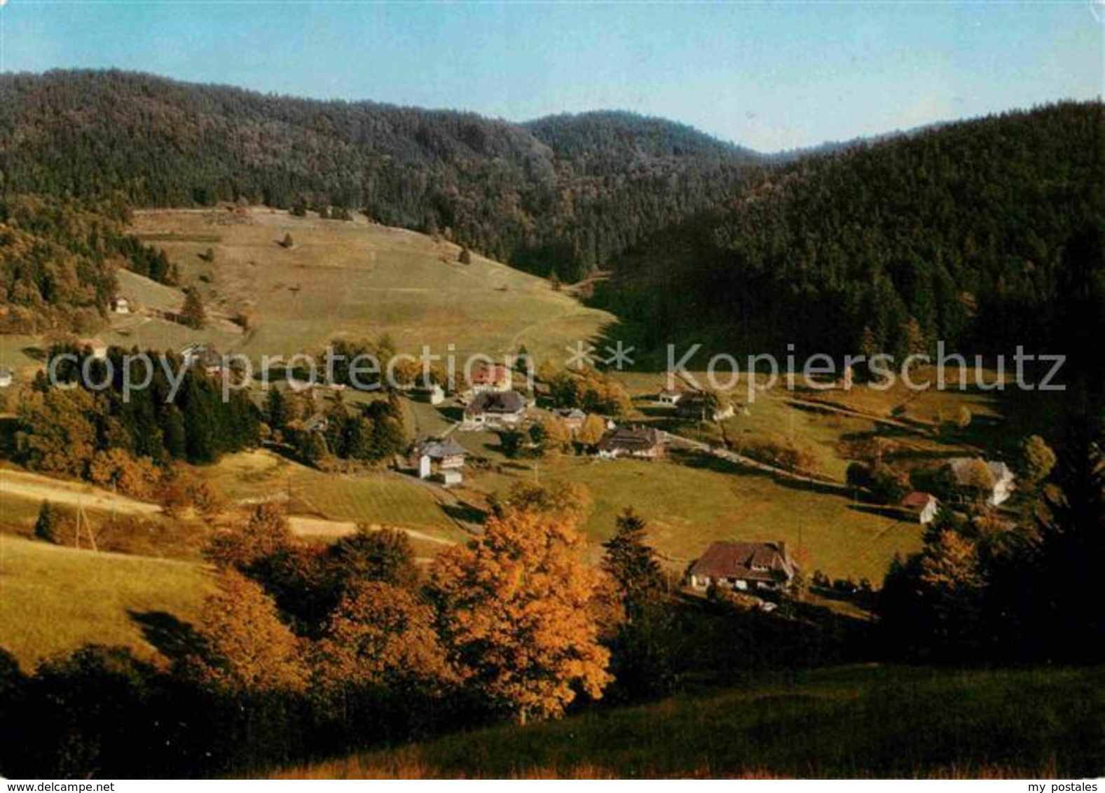 72855821 Ruette Todtmoos Panorama Schwarzwald Herbststimmung Todtmoos - Todtmoos