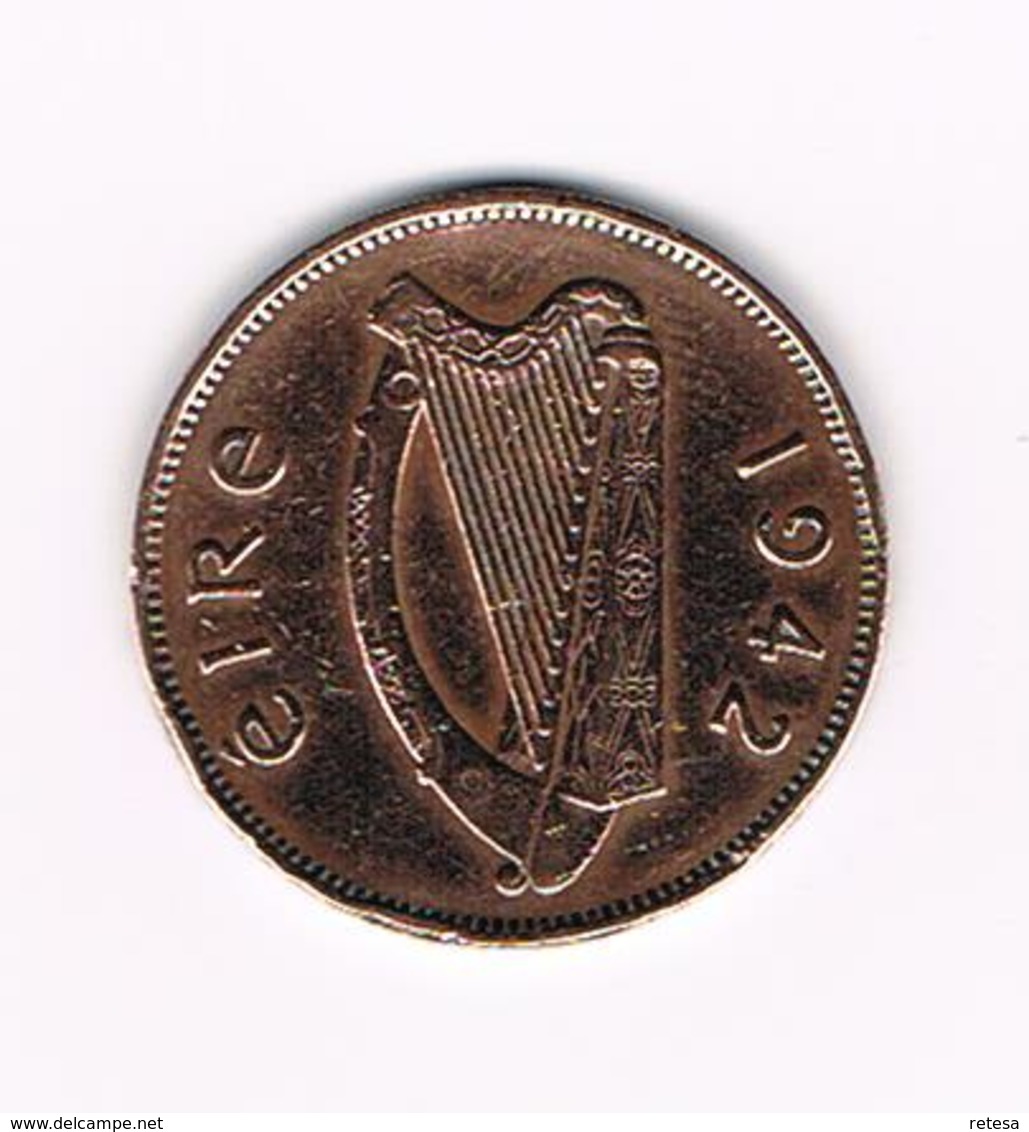 &  IERLAND  1 PENNY  1942 - Irlande