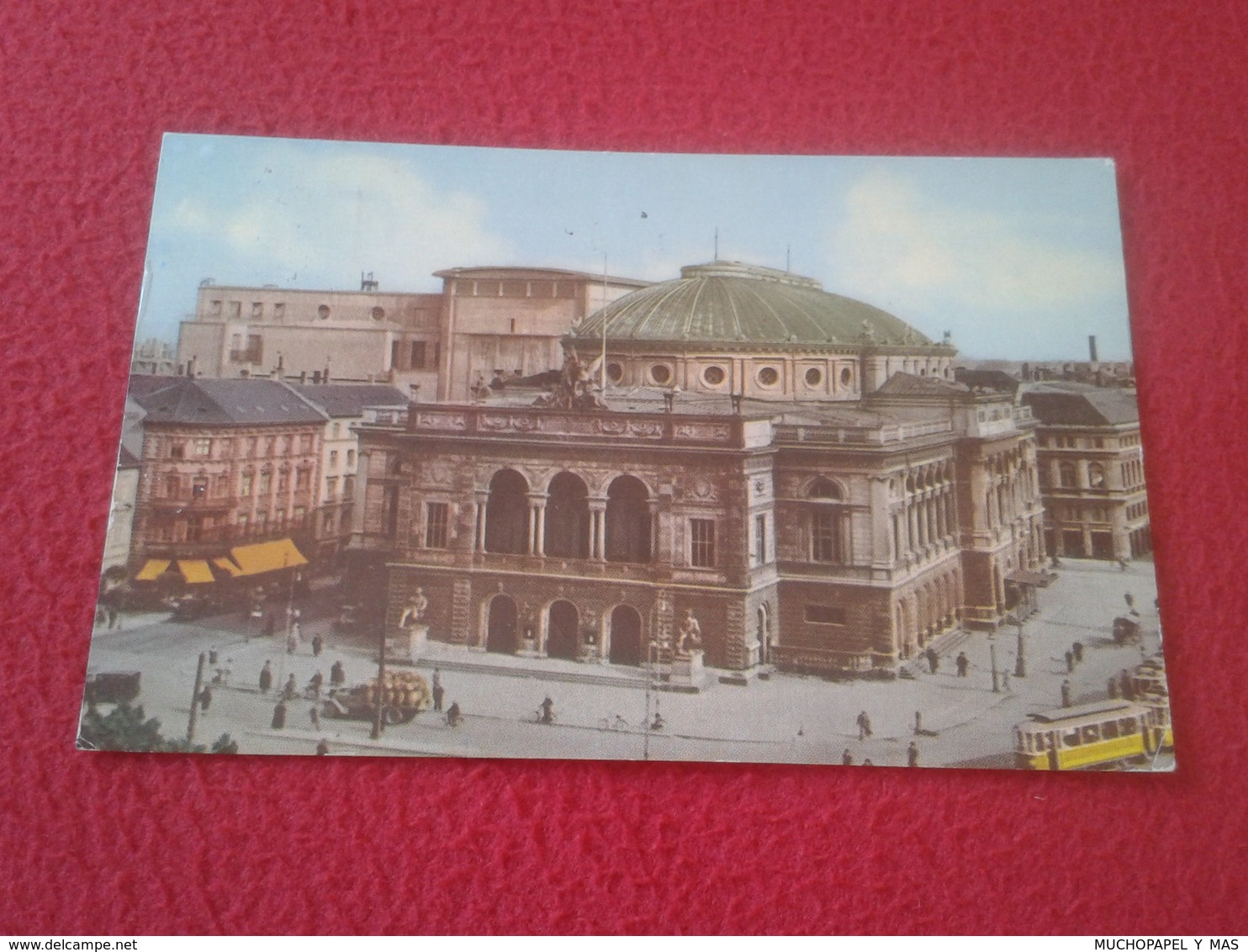 POSTAL POST CARD POSTCARD CARTE POSTALE DINAMARCA THE KINGDOM OF DENMARK DANMARK COPENHAGUE COPENHAGEN THE ROYAL THEATRE - Dinamarca